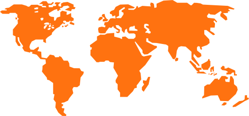 Mapa-múndi com os continentes